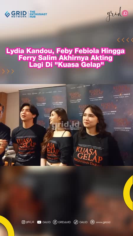 Lydia Kandou, Feby Febiola Hingga Ferry Salim Akhirnya Akting Lagi Di Kuasa Gelap
