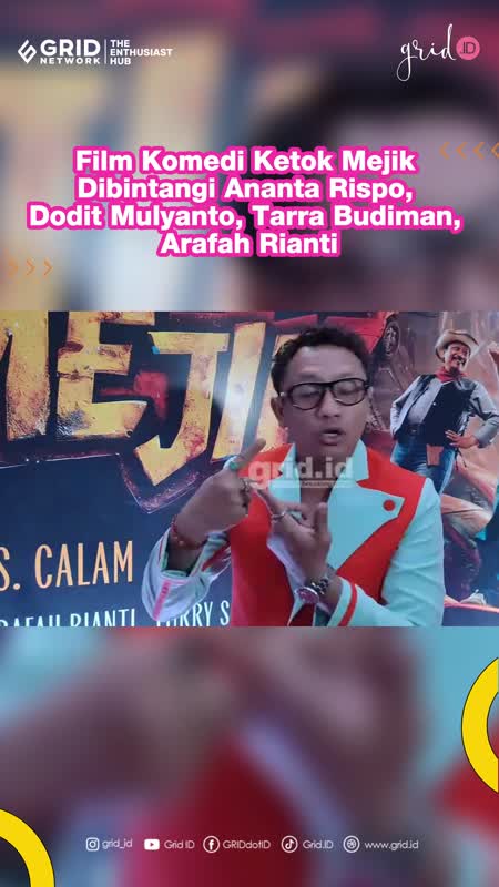 Film Komedi Ketok Mejik Dibintangi Ananta Rispo, Dodit Mulyanto, Tarra Budiman, Arafah Rianti