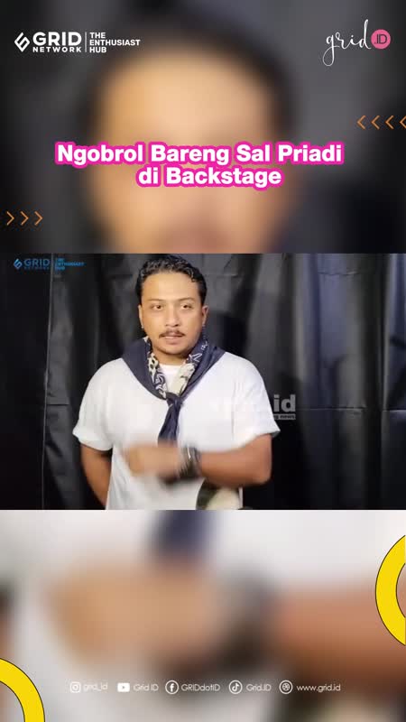 Ngobrol Bareng Sal Priadi Di Backstage