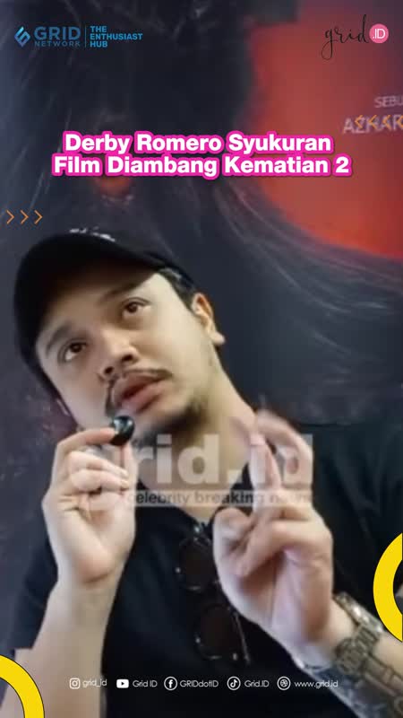 Derby Romero Syukuran Film Diambang Kematian 2