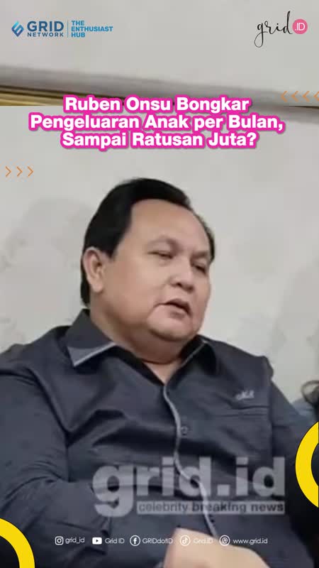 Ruben Onsu Bongkar Pengeluaran Anak Per Bulan, Sampai Ratusan Juta