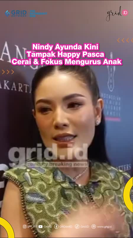 Nindy Ayunda Kini Tampak Happy Pasca Cerai & Fokus Mengurus Anak