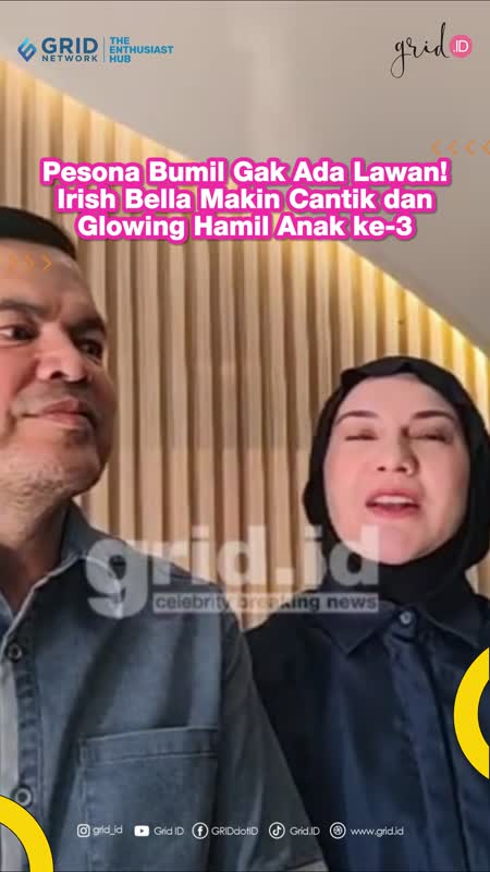 Pesona Bumil Gak Ada Lawan! Irish Bella Makin Cantik dan Glowing Hamil Anak ke-3