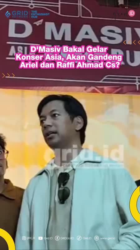 D'Masiv Bakal Gelar Konser Asia, Akan Gandeng Ariel dan Raffi Ahmad Cs?