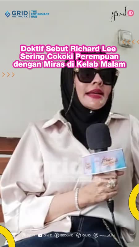 Doktif Sebut Richard Lee Sering Cokoki Perempuan dengan Miras di Kelab Malam