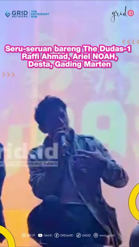 Seru-seruan bareng The Dudas-1 Raffi Ahmad, Ariel NOAH, Desta, Gading Marten
