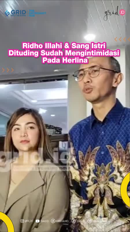 Ridho Illahi & Sang Istri Dituding Sudah Mengintimidasi Pada Herlina
