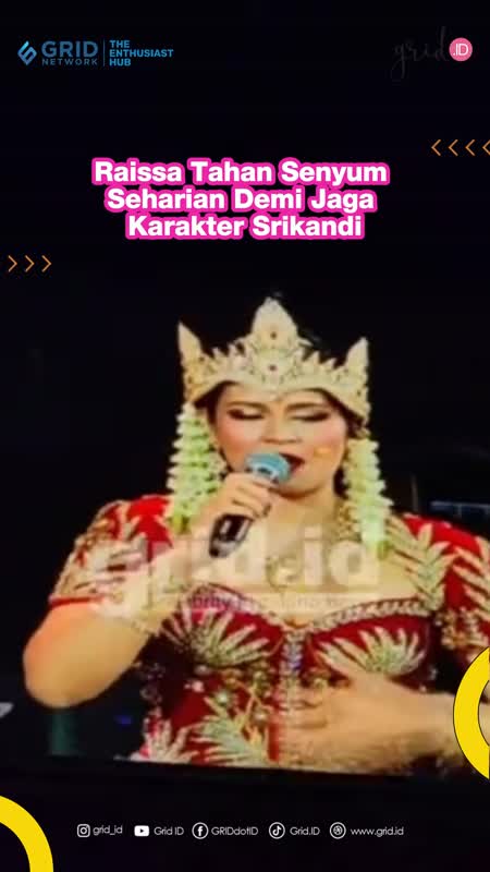 Raissa Tahan Senyum Seharian Demi Jaga Karakter Srikandi