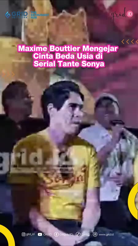 Maxime Bouttier Mengejar Cinta Beda Usia di Serial Tante Sonya