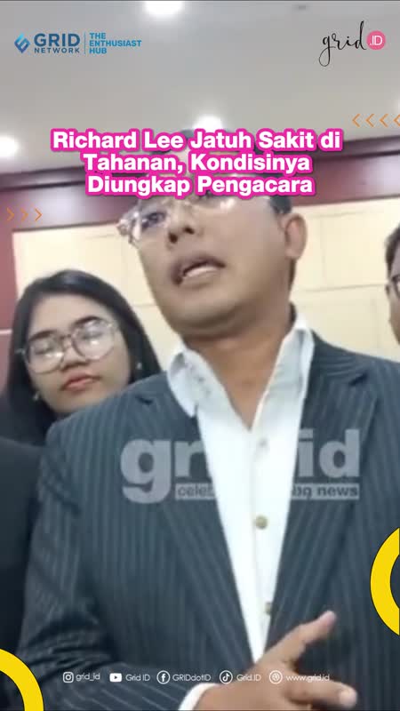 Richard Lee Jatuh Sakit di Tahanan, Kondisinya Diungkap Pengacara