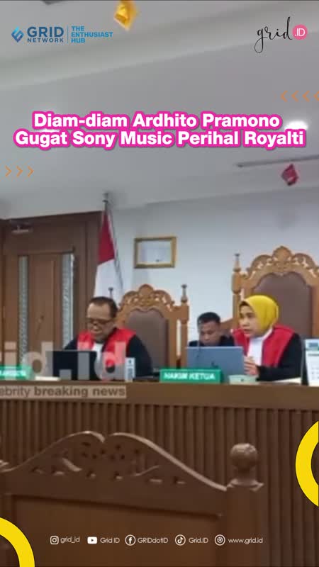 Diam-diam Ardhito Pramono Gugat Sony Music Perihal Royalti