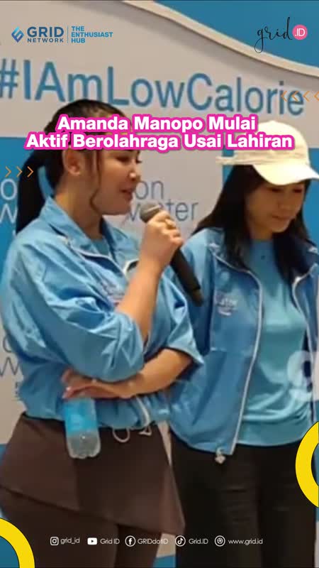 Amanda Manopo Mulai Aktif Berolahraga Usai Lahiran
