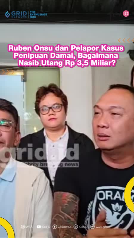 Ruben Onsu dan Pelapor Kasus Penipuan Damai, Bagaimana Nasib Utang Rp 3,5 Miliar?
