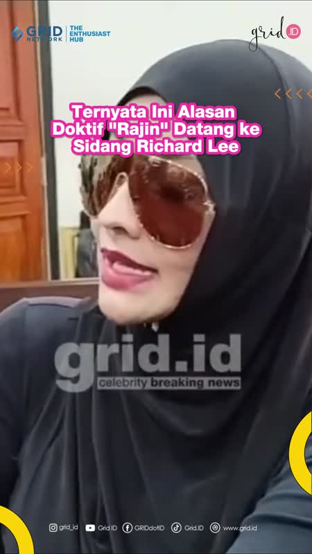 Ternyata Ini Alasan Doktif Rajin Datang ke Sidang Richard Lee