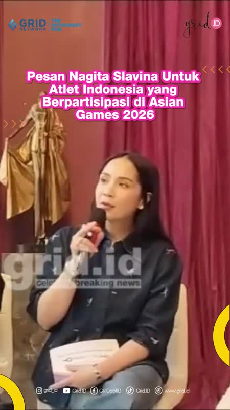 Pesan Nagita Slavina Untuk Atlet Indonesia yang Berpartisipasi di Asian Games 2026