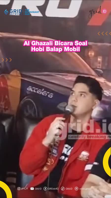 Al Ghazali Bicara Soal Hobi Balap Mobil