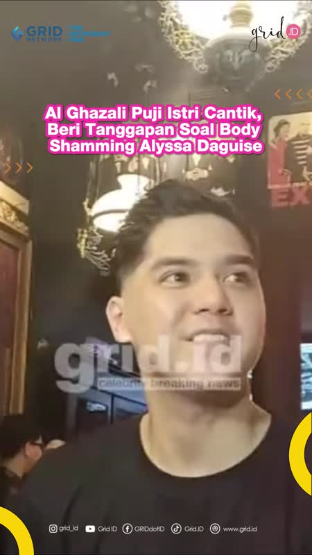 Al Ghazali Puji Istri Cantik, Beri Tanggapan Soal Body Shamming Alyssa Daguise