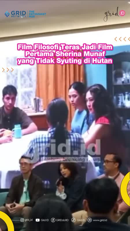 Film Filosofi Teras Jadi Film Pertama Sherina Munaf yang Tidak Syuting di Hutan