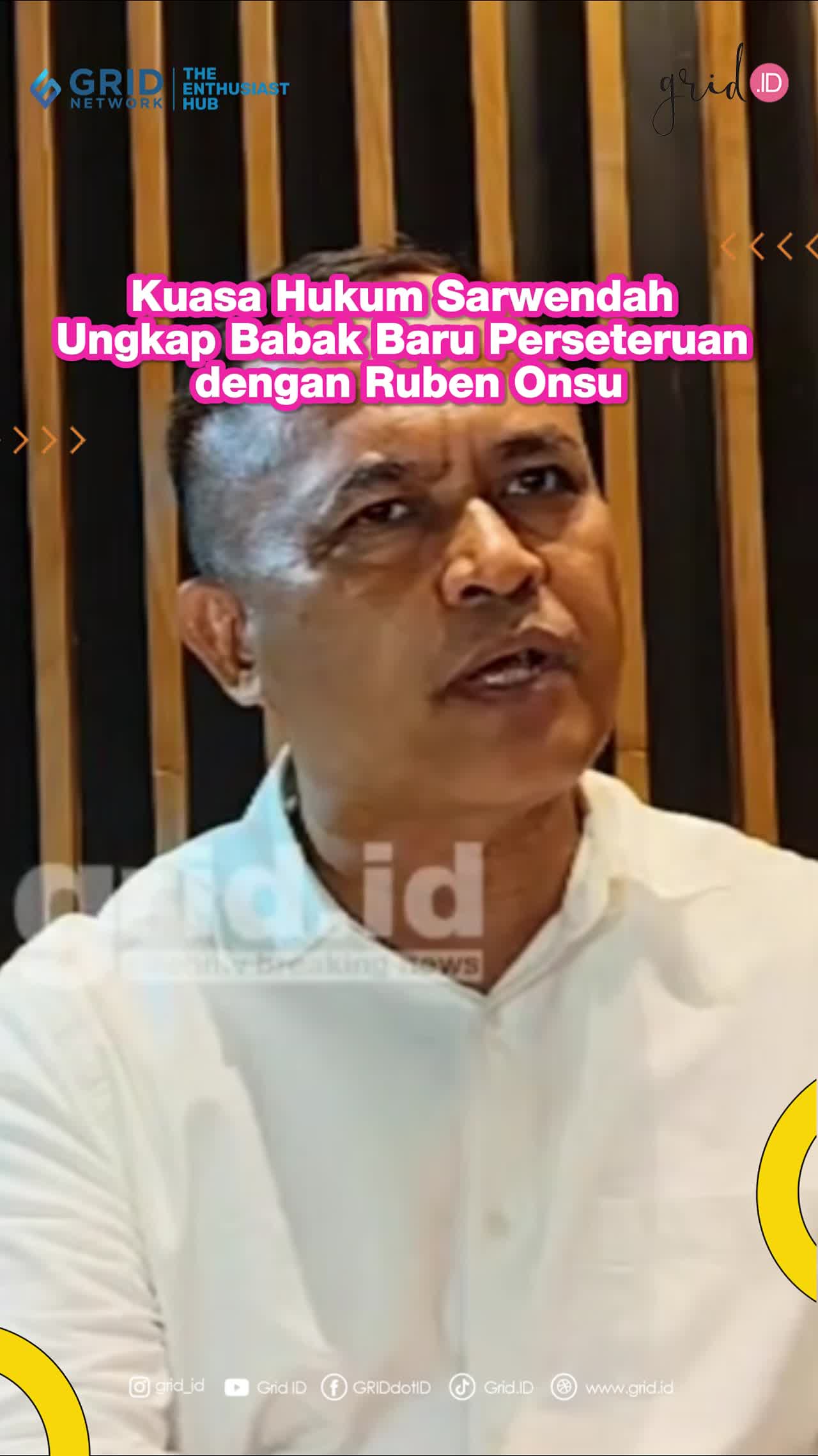 Kuasa Hukum Sarwendah Ungkap Babak Baru Perseteruan dengan Ruben Onsu