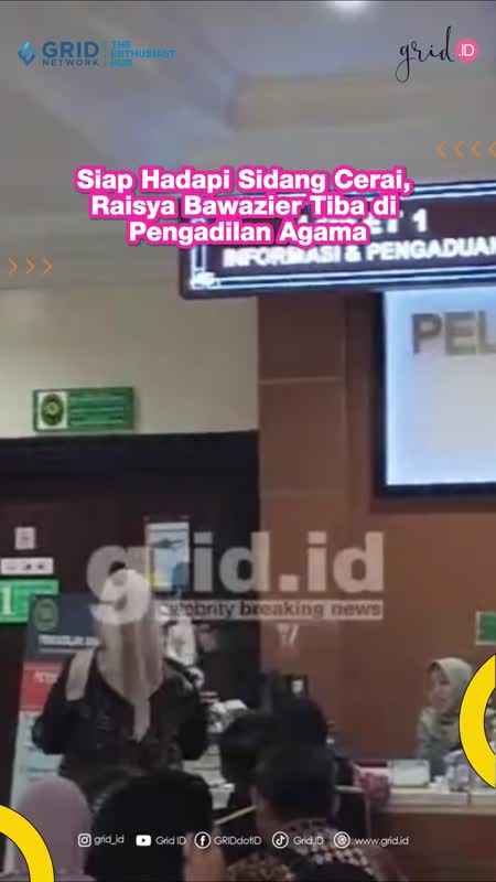 Siap Hadapi Sidang Cerai, Raisya Bawazier Tiba di Pengadilan Agama