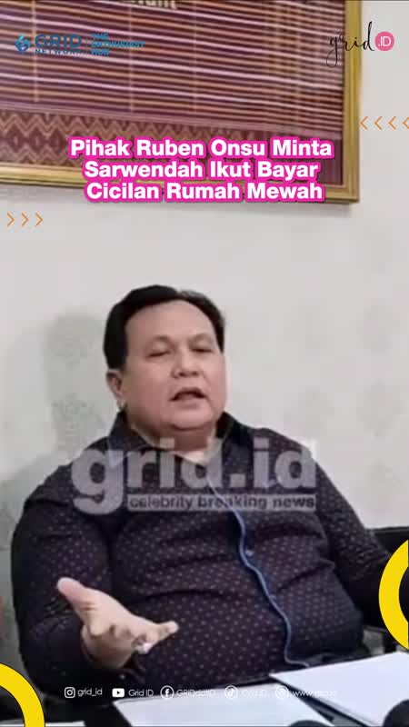 Pihak Ruben Onsu Minta Sarwendah Ikut Bayar Cicilan Rumah Mewah
