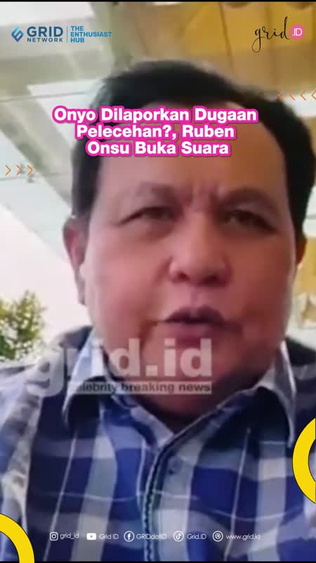 Onyo Dilaporkan Dugaan Pelecehan, Ruben Onsu Buka Suara