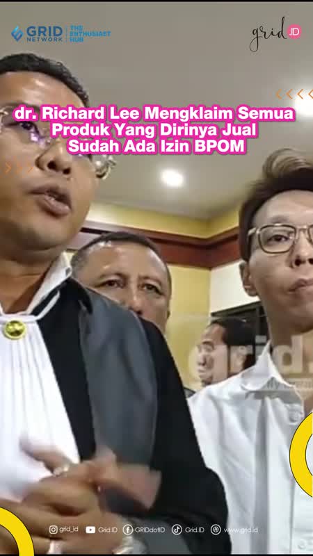 dr. Richard Lee Mengklaim Semua Produk Yang Dirinya Jual Sudah Ada Izin BPOM