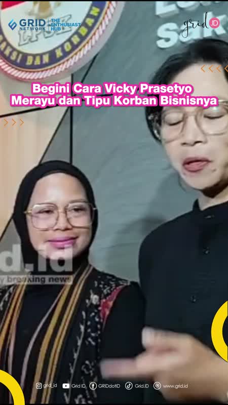 Begini Cara Vicky Prasetyo Merayu dan Tipu Korban Bisnisnya