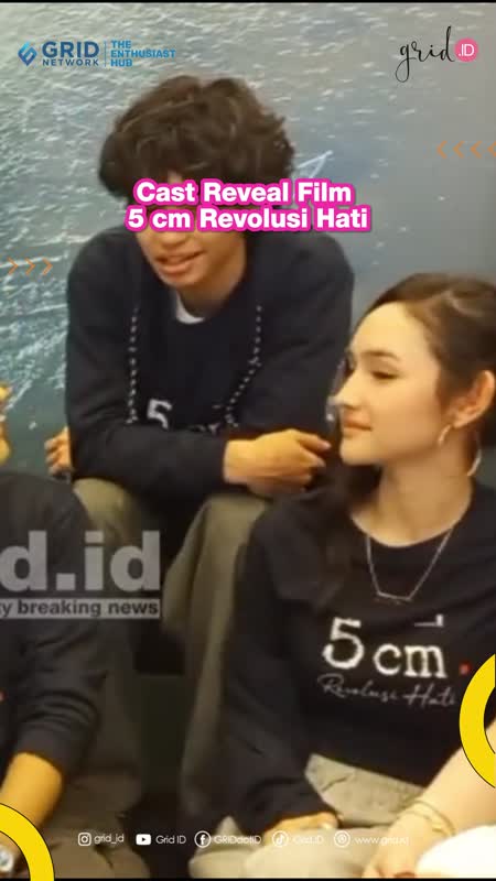 Cast Reveal Film 5 cm Revolusi Hati