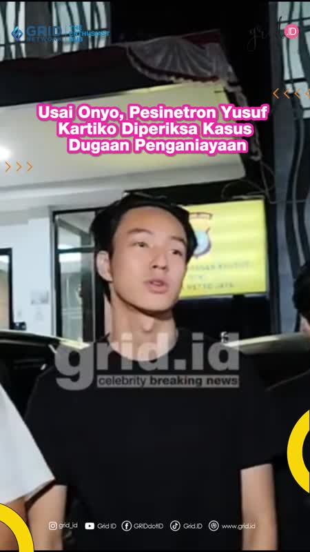 Usai Onyo, Pesinetron Yusuf Kartiko Diperiksa Kasus Dugaan Penganiayaan
