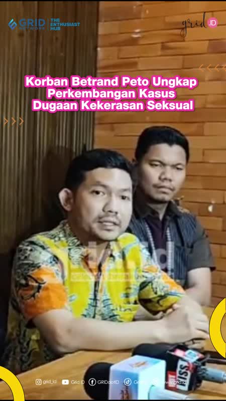 Korban Betrand Peto Ungkap Perkembangan Kasus Dugaan Kekerasan Seksual