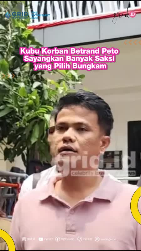 Kubu Korban Betrand Peto Sayangkan Banyak Saksi yang Pilih Bungkam