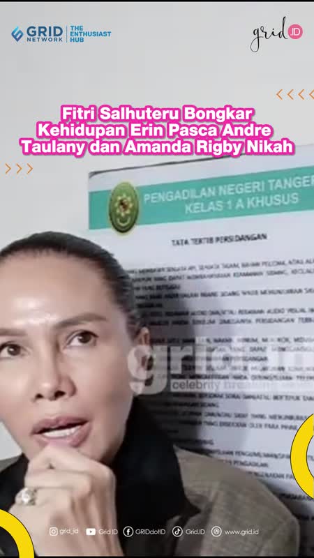 Fitri Salhuteru Bongkar Kehidupan Erin Pasca Andre Taulany dan Amanda Rigby Nikah
