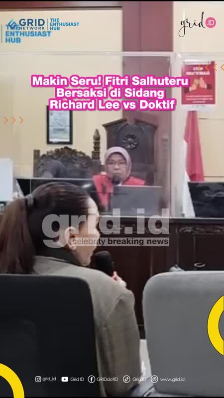 Makin Seru! Fitri Salhuteru Bersaksi di Sidang Richard Lee vs Doktif
