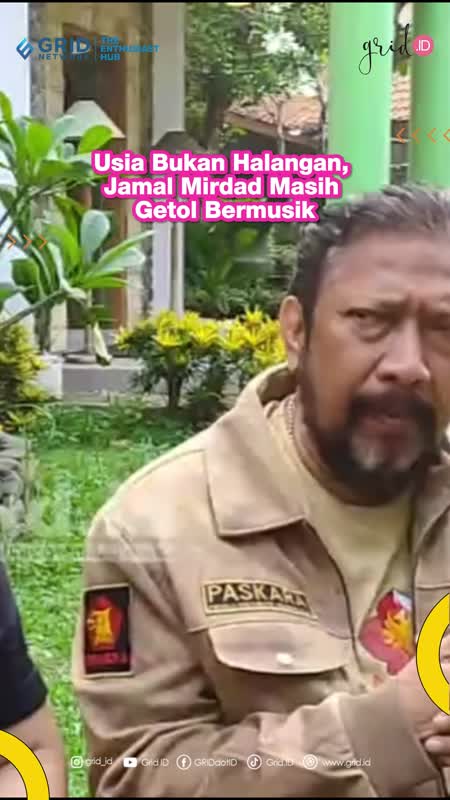 Usia Bukan Halangan, Jamal Mirdad Masih Getol Bermusik