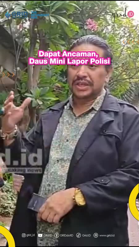 Dapat Ancaman, Daus Mini Lapor Polisi