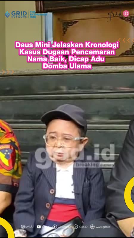 Daus Mini Jelaskan Kronologi Kasus Dugaan Pencemaran Nama Baik, Dicap Adu Domba Ulama