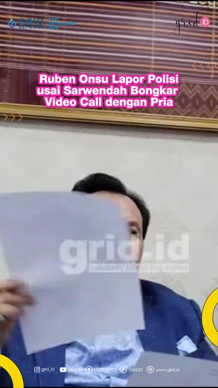 Ruben Onsu Lapor Polisi Usai Sarwendah Bongkar Video Call Dengan Pria