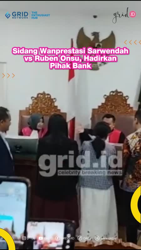 Sidang Wanprestasi Sarwendah Vs Ruben Onsu, Hadirkan Pihak Bank