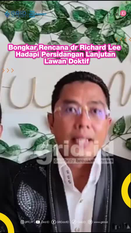 Bongkar Rencana Dr Richard Lee Hadapi Persidangan Lanjutan Lawan Doktif