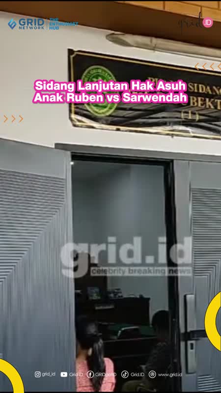 Sidang Lanjutan Hak Asuh Anak Ruben Vs Sarwendah