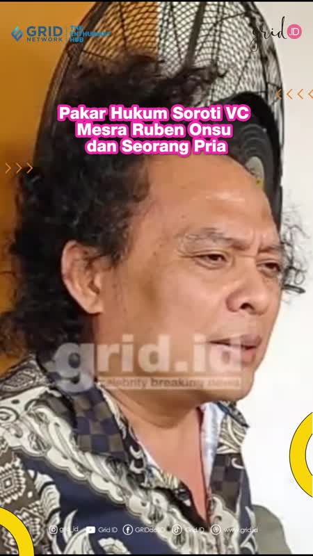 Pakar Hukum Soroti VC Mesra Ruben Onsu dan Seorang Pria
