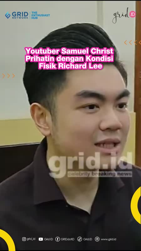 Youtuber Samuel Christ Prihatin dengan Kondisi Fisik Richard Lee
