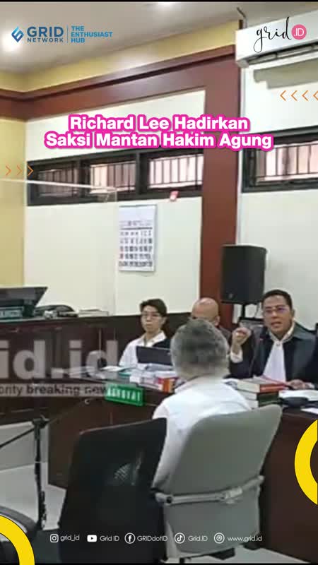 Richard Lee Hadirkan Saksi Mantan Hakim Agung