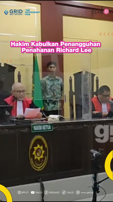 Hakim Kabulkan Penangguhan Penahanan Richard Lee