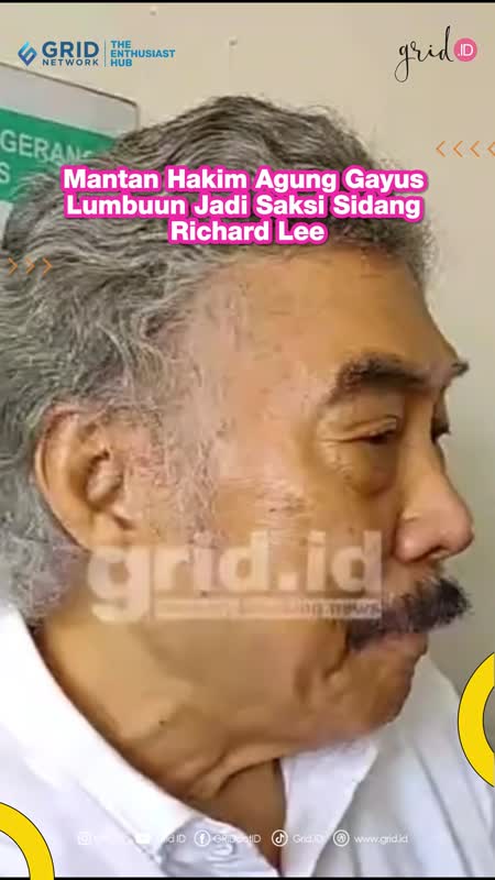 Mantan Hakim Agung Gayus Lumbuun Jadi Saksi Sidang Richard Lee