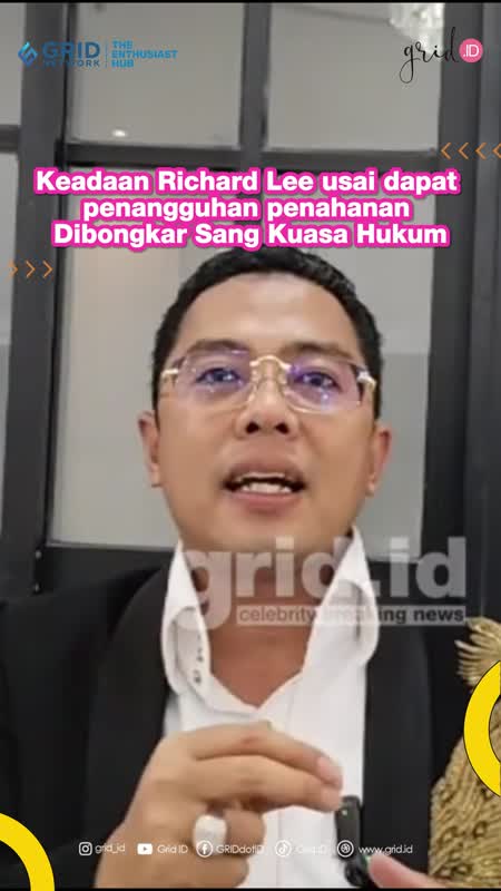 Keadaan Richard Lee usai dapat penangguhan penahanan Dibongkar Sang Kuasa Hukum