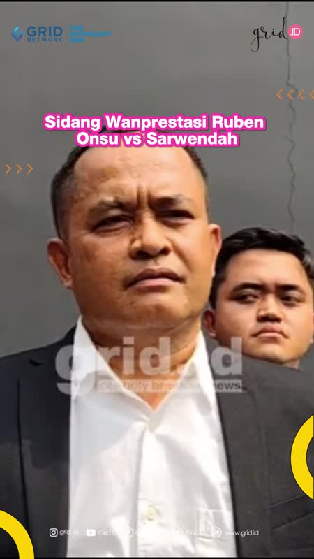 Sidang Wanprestasi Ruben Onsu vs Sarwendah