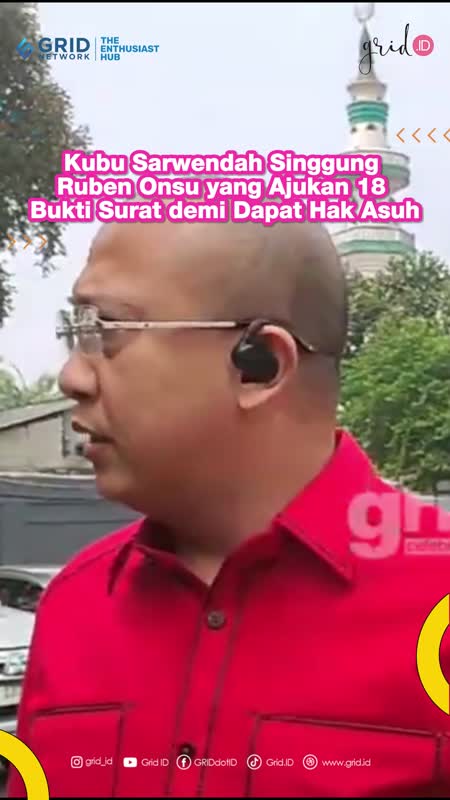 Kubu Sarwendah Singgung Ruben Onsu yang Ajukan 18 Bukti Surat demi Dapat Hak Asuh