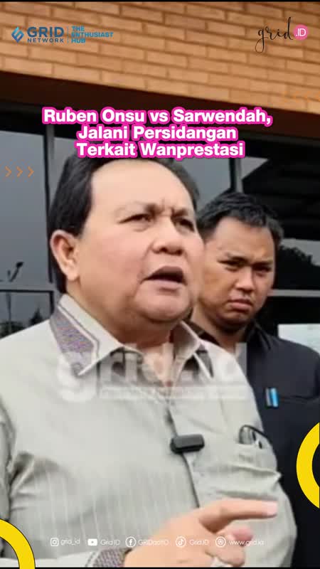 Ruben Onsu vs Sarwendah, Jalani Persidangan Terkait Wanprestasi